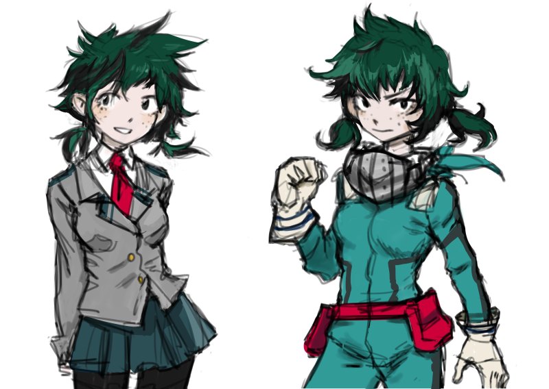 Семья Мидори Изуку