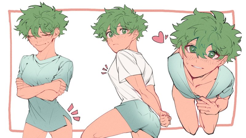 Мидори Изуку и Всемогущий