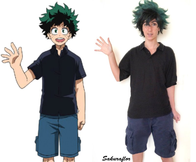 Лицо Мидори Изуку