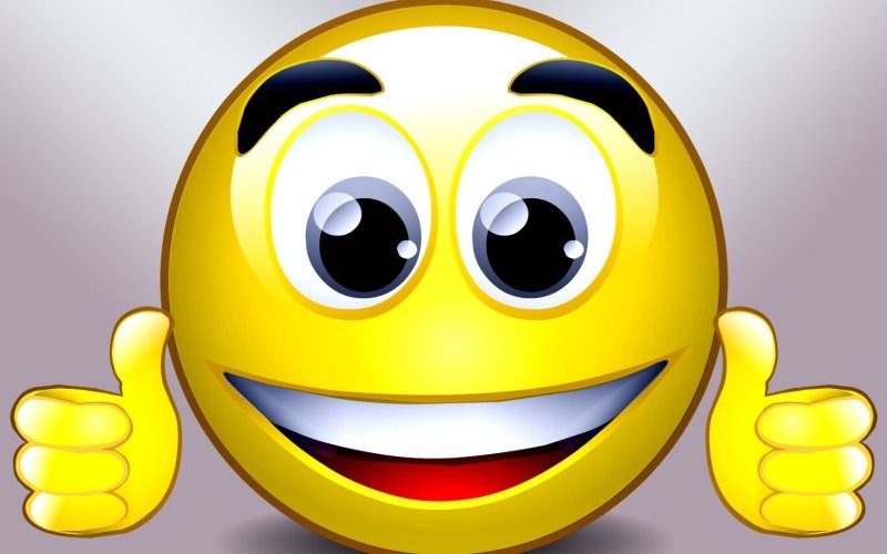 Смайлик задумчивость