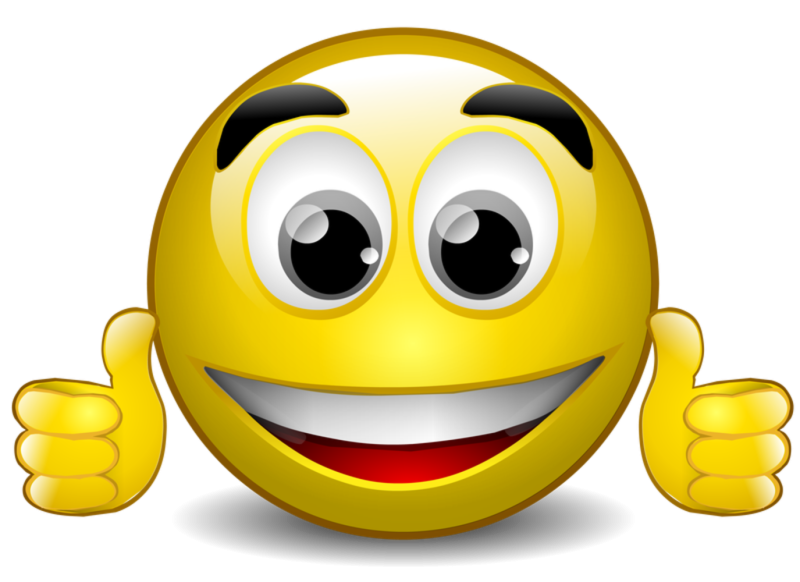 Веселый смайлик
