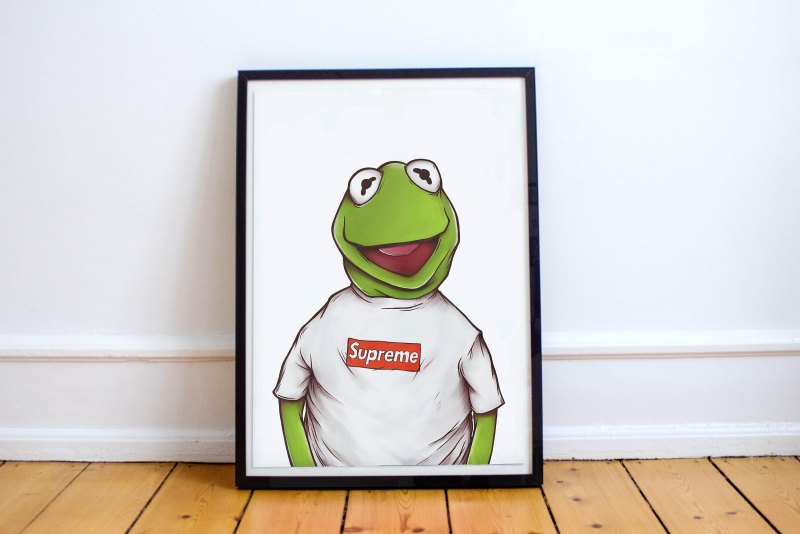 Supreme Кермит