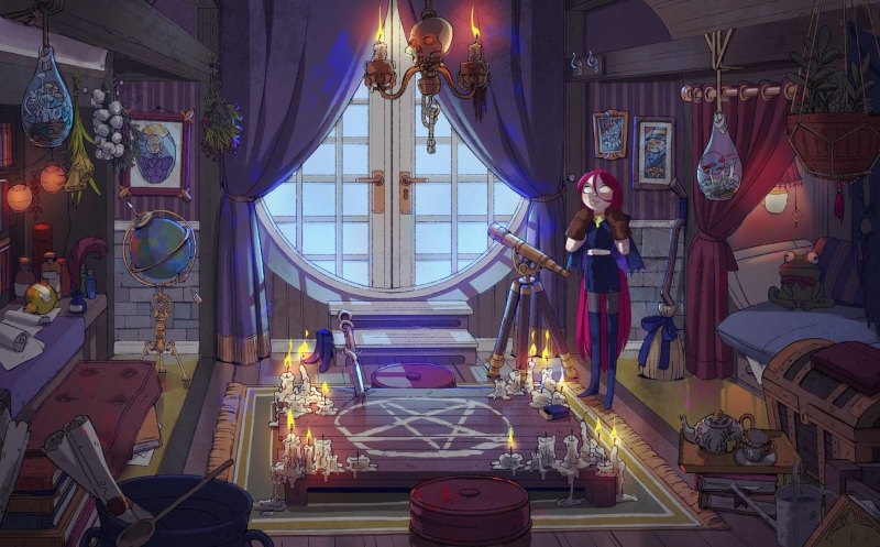 Комнаты чародеек Witch