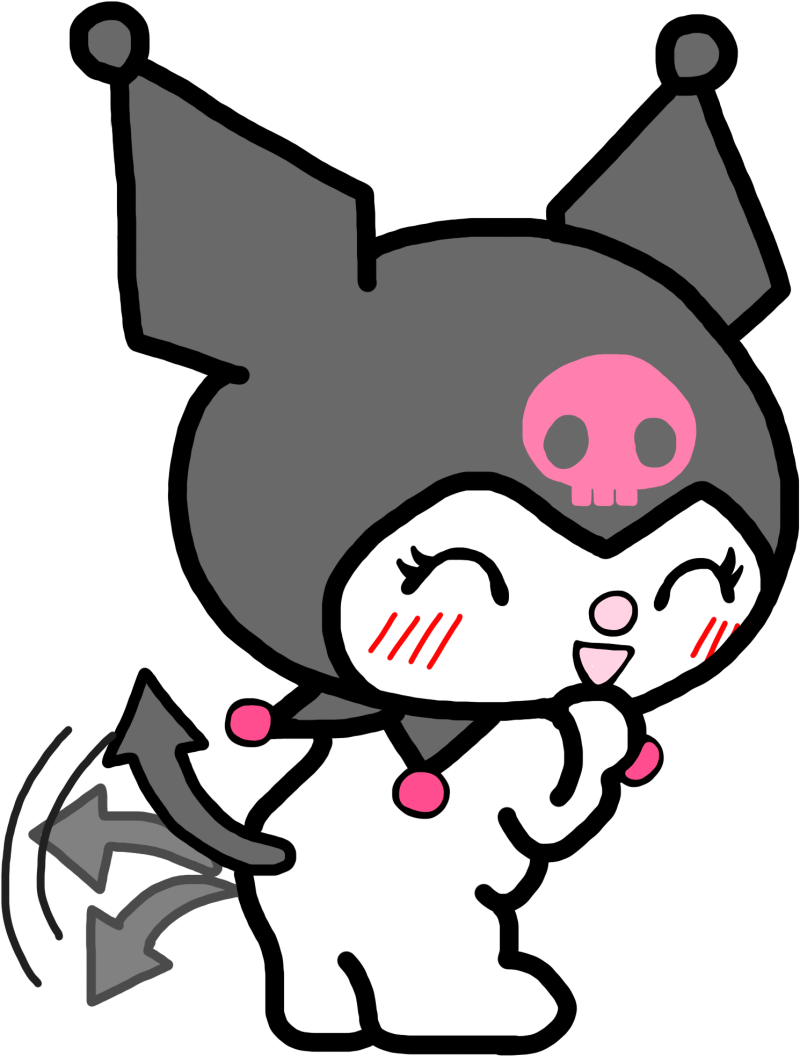 Злая Китти Kuromi