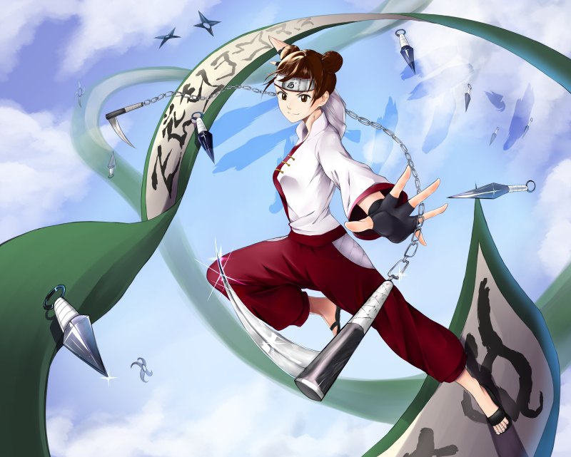 Наруто обои Tenten