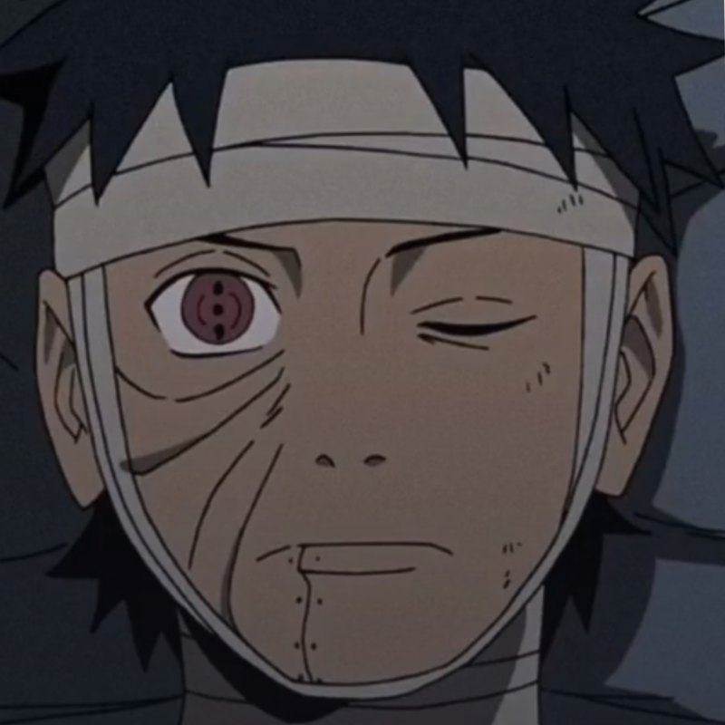 Обито улыбка