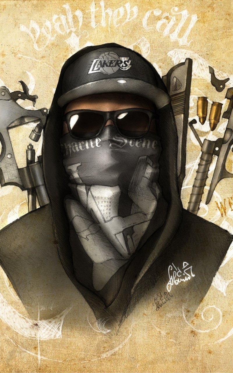 Hollywood Undead Charlie Scene без маски