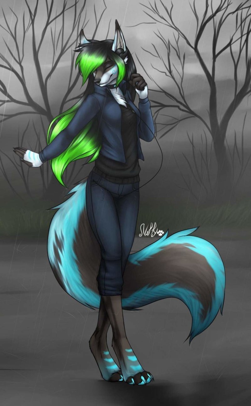 Фурри Фокс герл