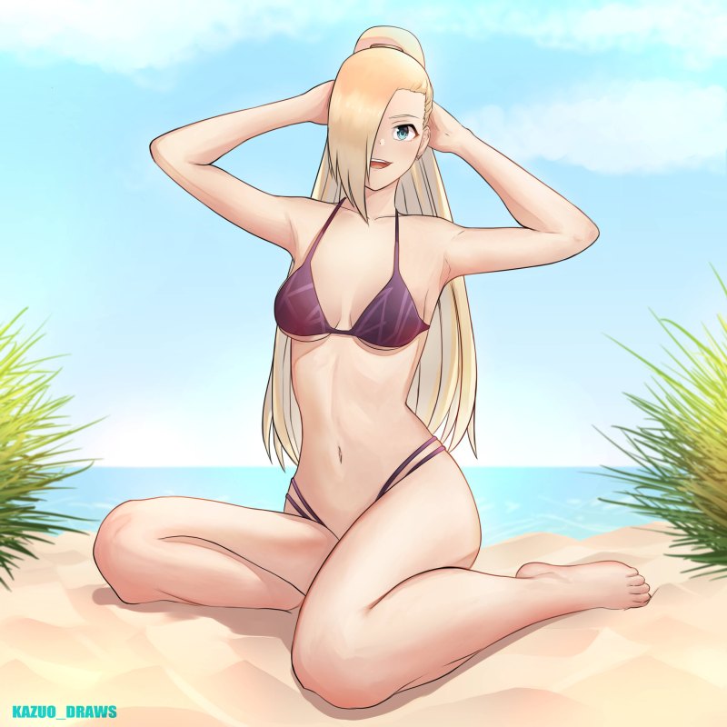 Ино Яманака лицо