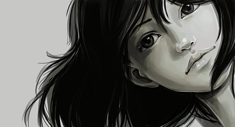 Девушка арт