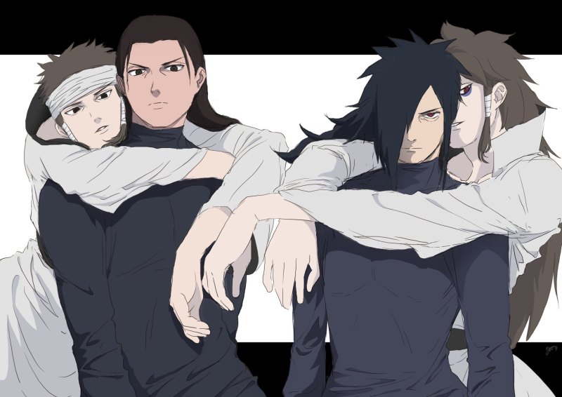 Хаширама и Саске