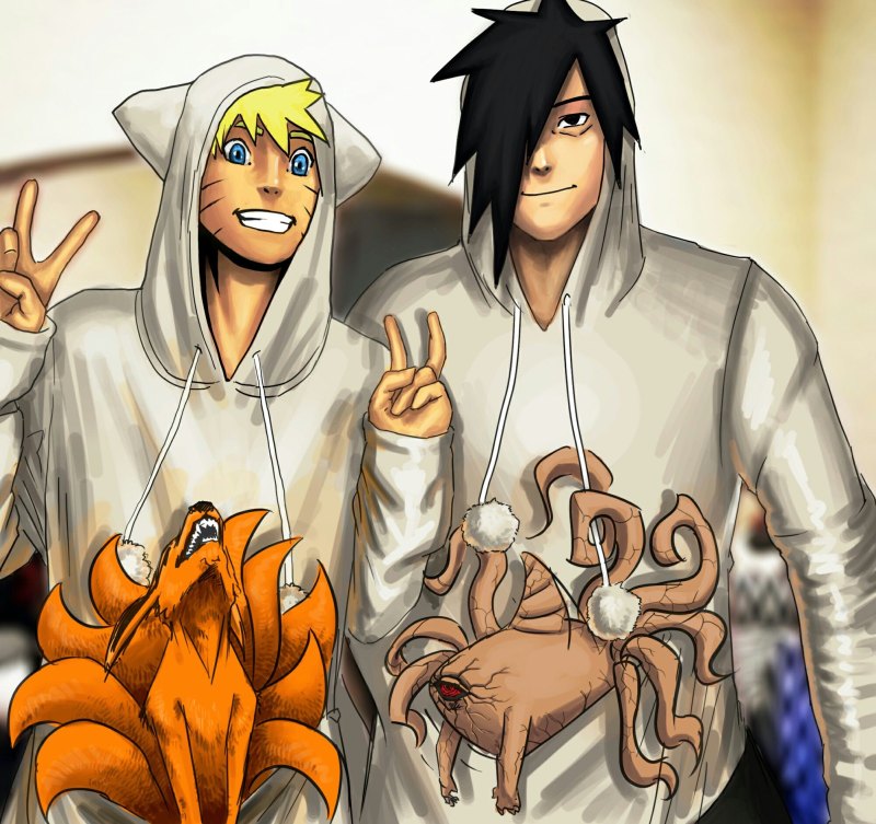 Нарука Узумаки и Мадара