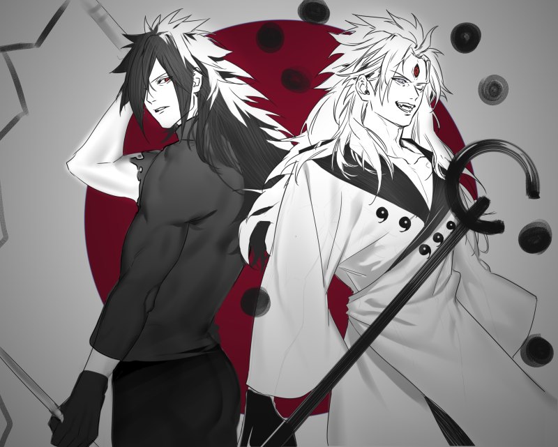 Шип Наруто и Мадара 18