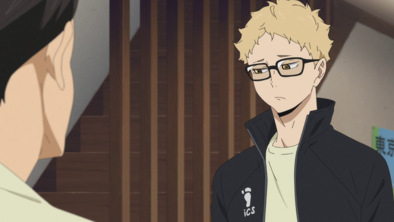 Аниме волейбол Цукишима