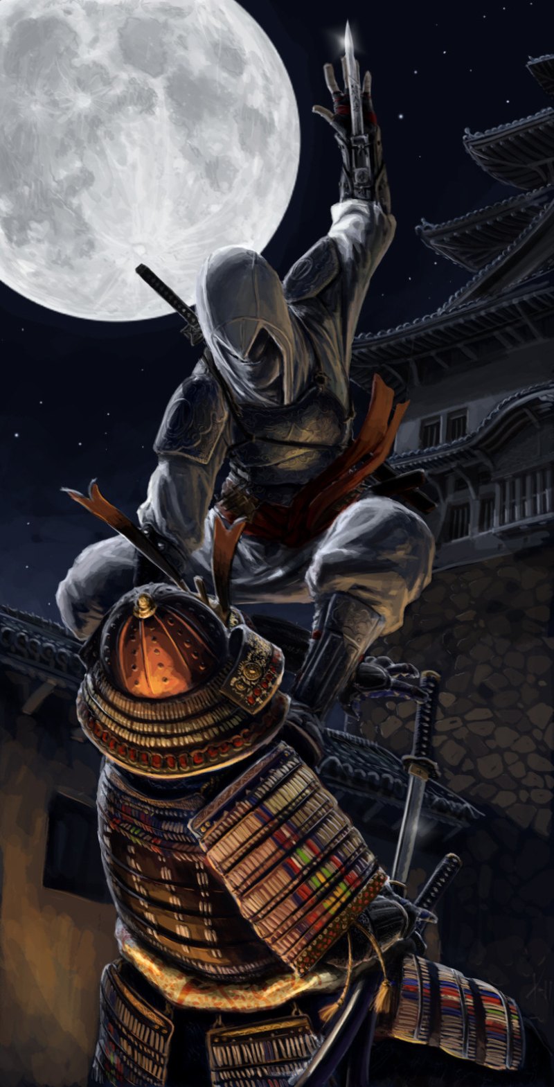 Assassins Creed ниндзя