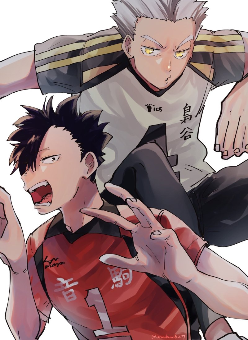 Аниме Haikyuu Фукуродани