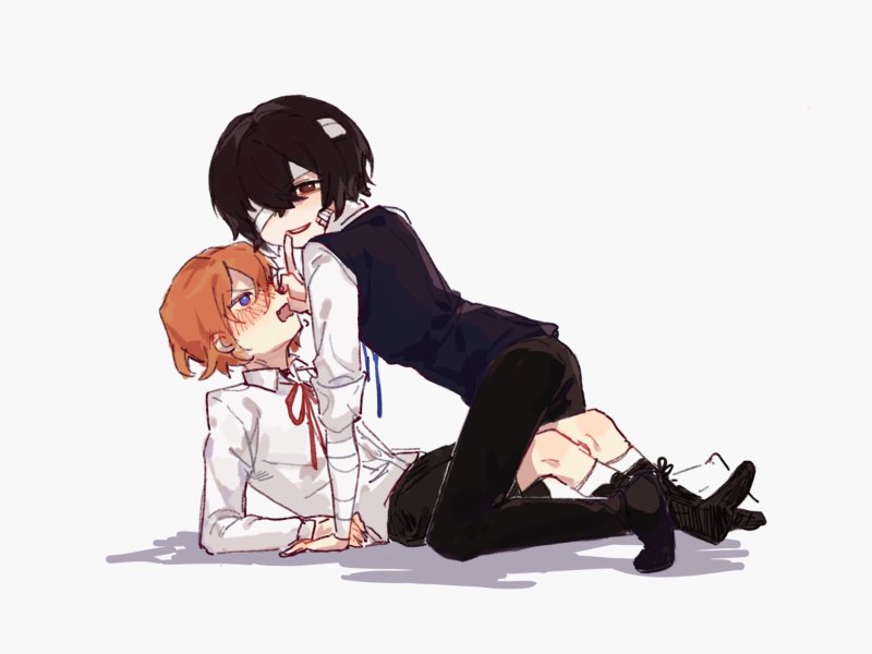 Чуя Накахара и Дадзай Осаму 18