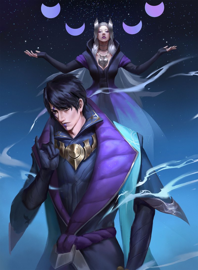 League of Legends Aphelios Art