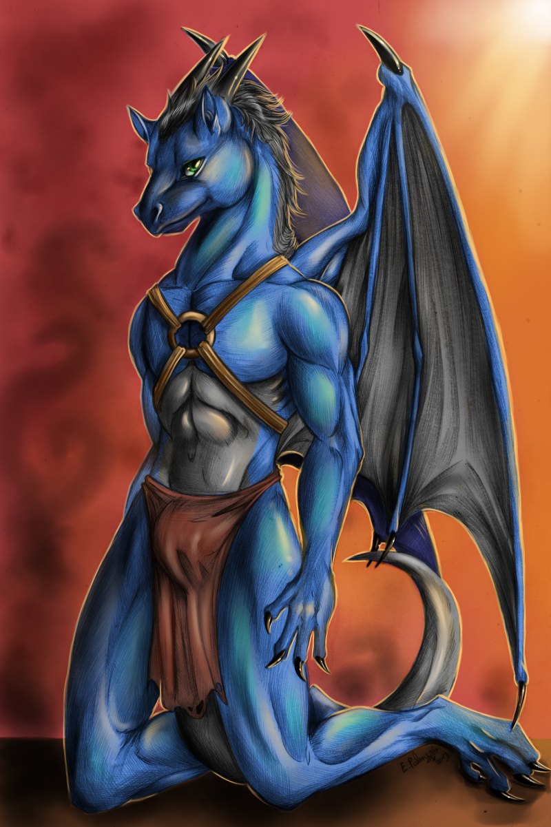 Дракон фурия синяя фурия