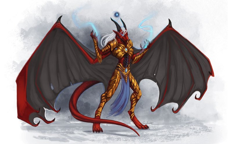 Драконид арт