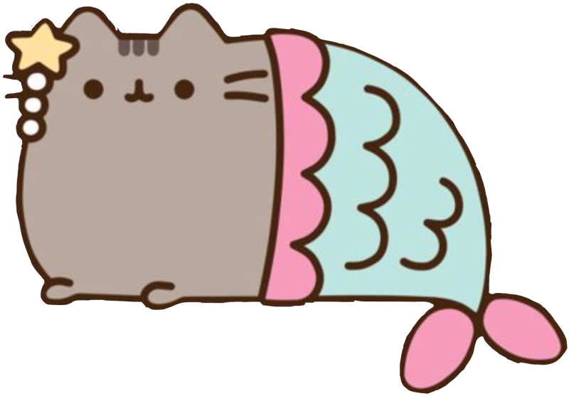 Кот Пушин Русалка