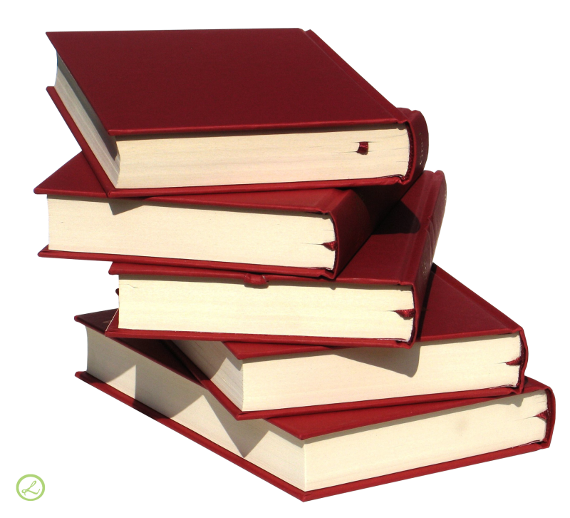 Кнгигана прозрачном фоне