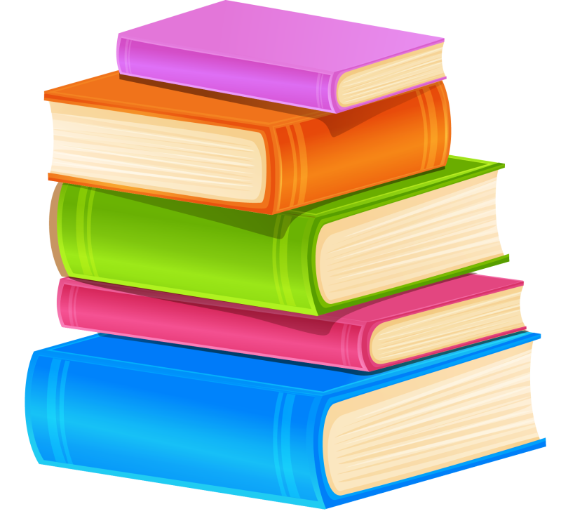 Книжни на прозрачном фоне