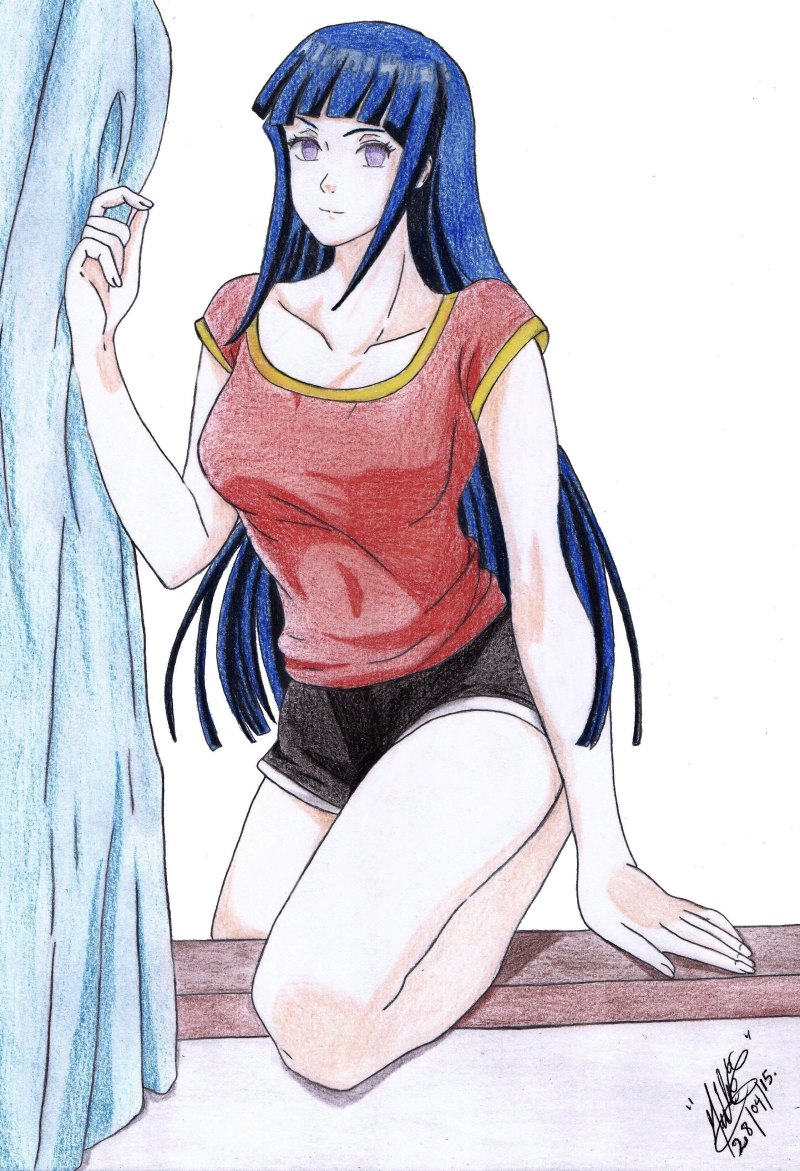 Хината Хьюга путь ниндзя