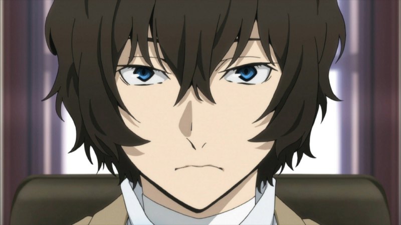 Великий из бродячих псов Дазай глаза