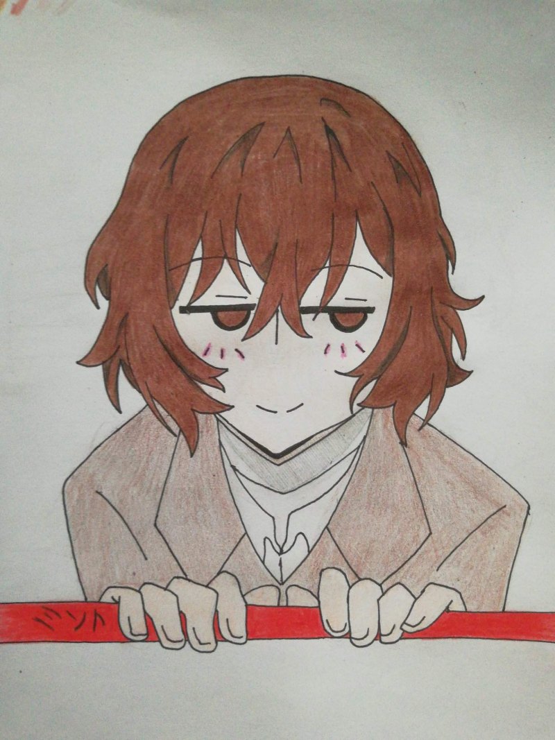 Дазай для срисовки легкие