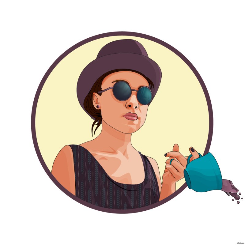 Круг для аватарки