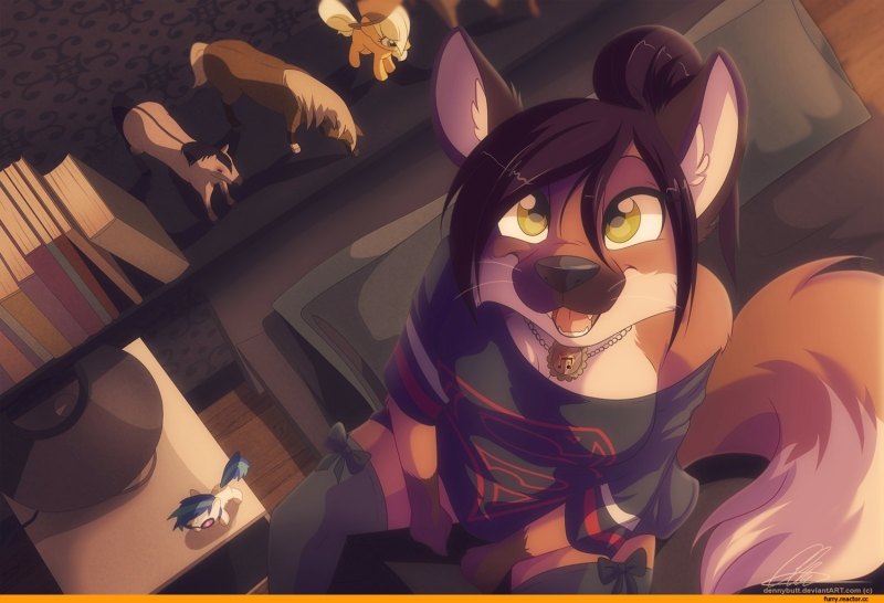 Фурри девушки