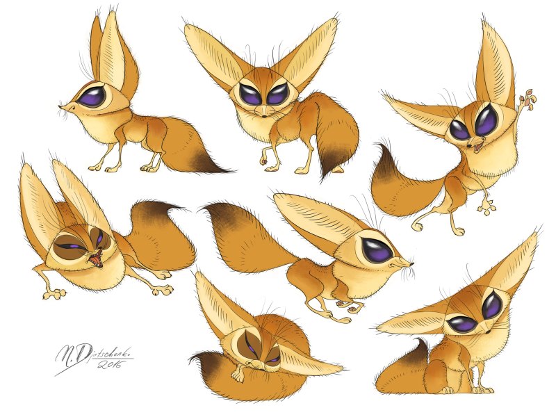 Лиса фенек персонаж