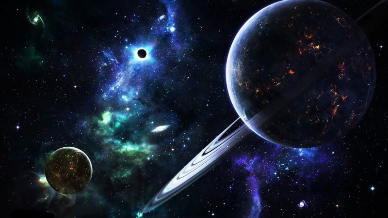 Космос звезды планеты
