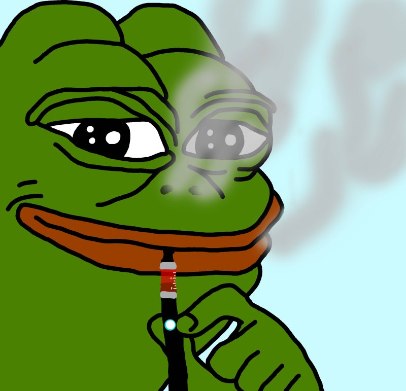 Лягушка на полу Мем