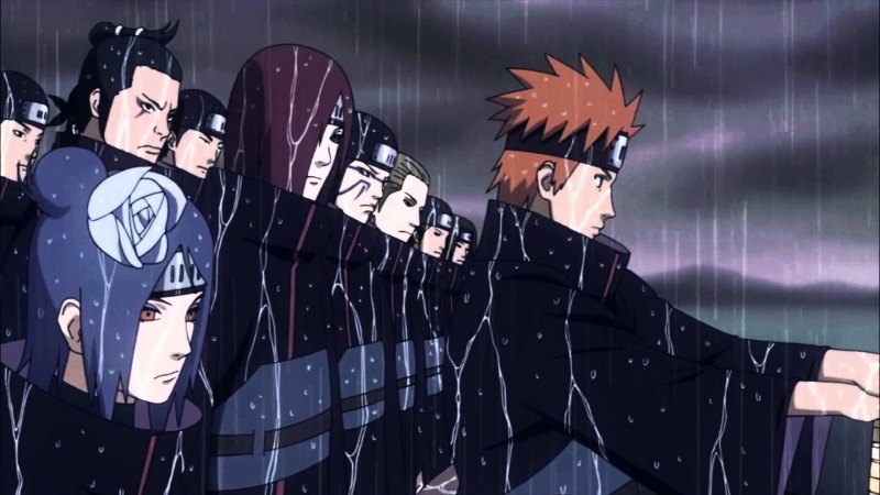 Naruto Shippuden шесть путей Пейна