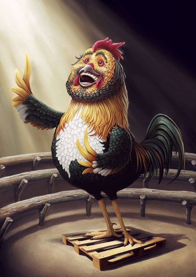 Иллюстрации Тьяго Хойзеля