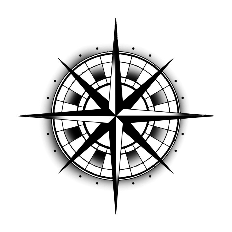 Готическая роза ветров