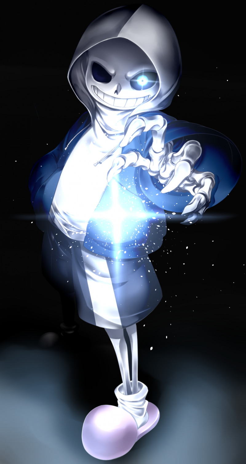 Андертейл Санс фан арт