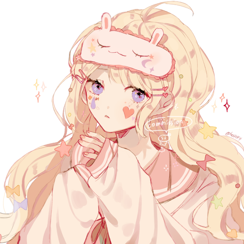 Аниме девочка с бежевыми волосами