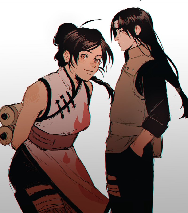 Наруто тентен и Неджи