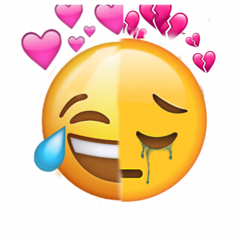 Очень грустный смайлик