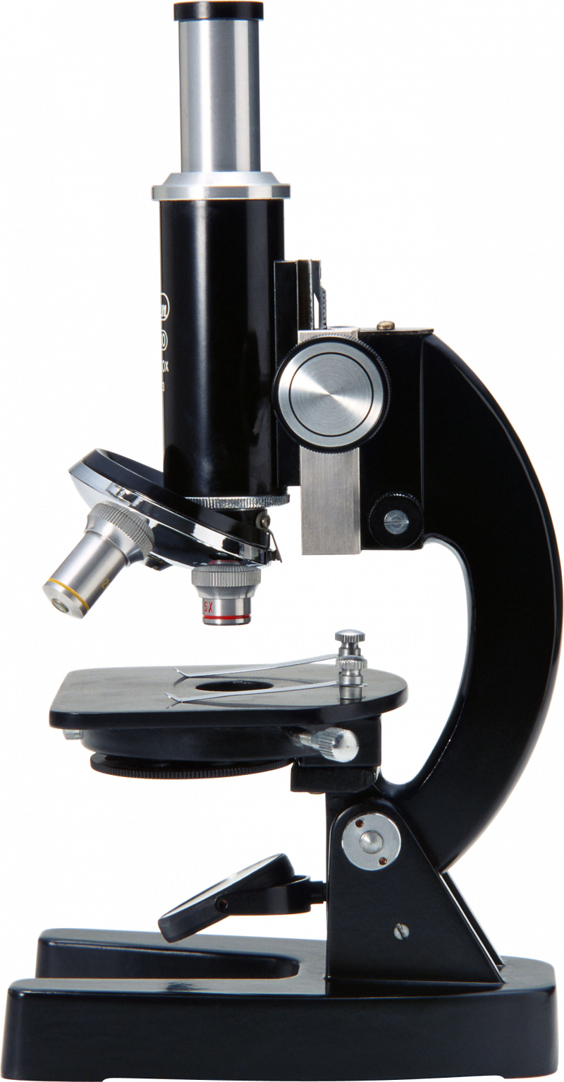 Микроскоп картинка на прозрачном фоне