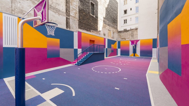 Баскетбольная площадка Pigalle Duperré