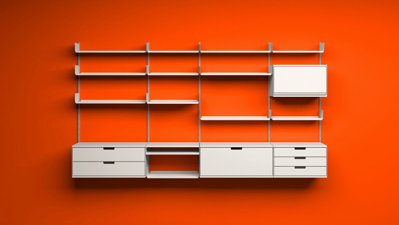 Универсальная система полок Vitsoe 606