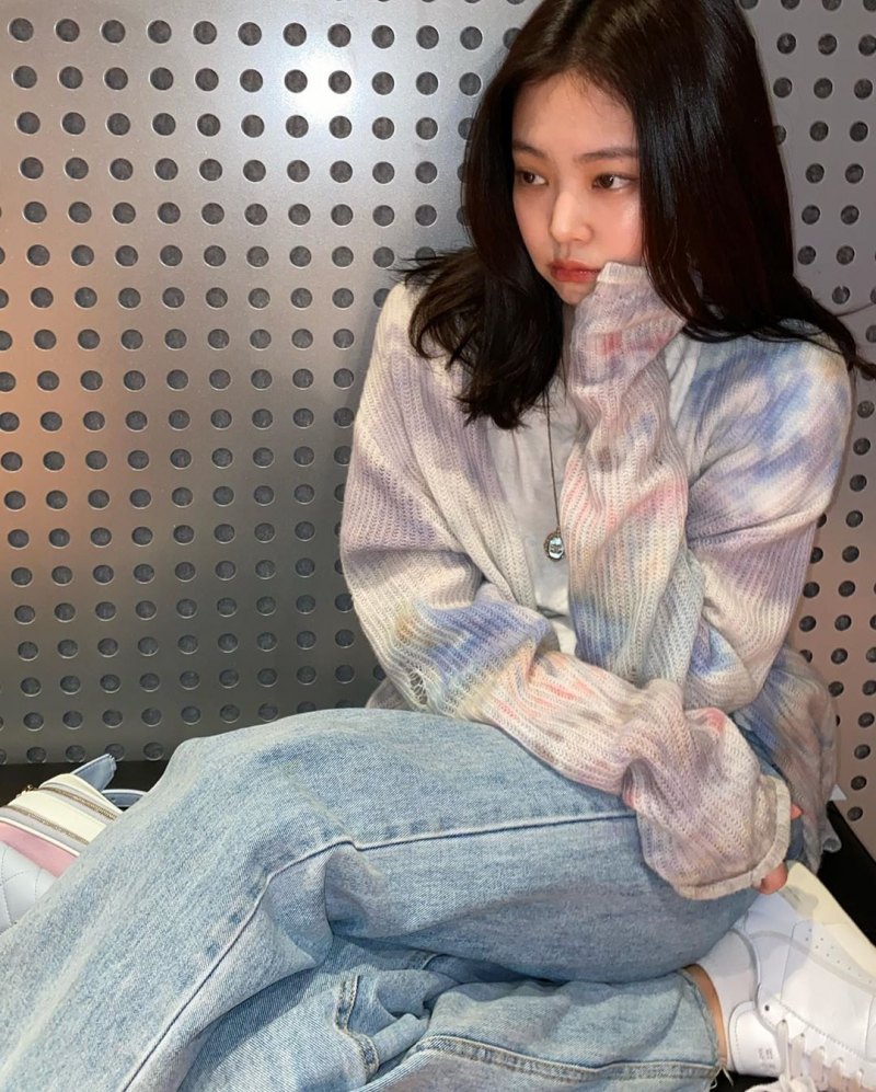 Дженни из блэкпинк Эстетика черный