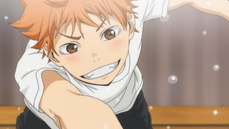 Аниме волейбол Хината