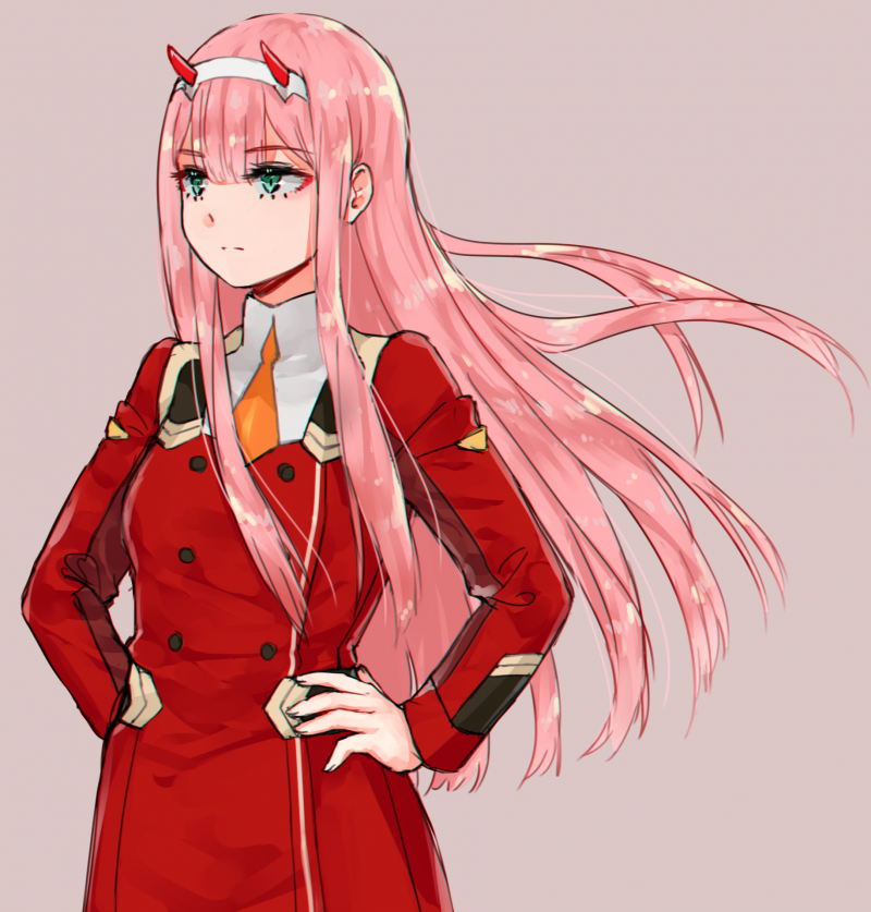 FRANXX Zero two аниме