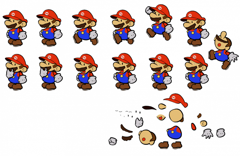 Mario спрайты