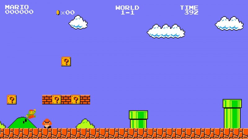 Фон игры Марио